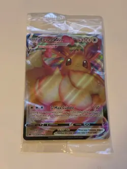 Pokemon SEALED Eevee VMAX SWSH087 SWSH: Sword & Shield Promo Cards Holo - Image 1