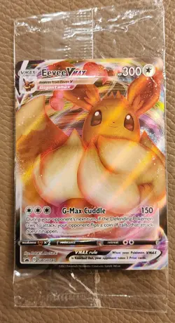 Eevee VMAX SWSH087 SWSH: Sword & Shield Promo Cards Holo Sealed - Image 1