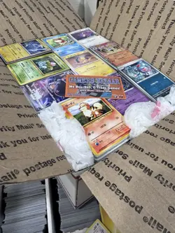 🔥 17lbs 4200+ Mixed Japanese/Non-English Pokemon Bulk Lot! Some Holos LP/NM ✨ - Image 1