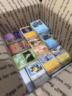 🔥 17lbs 4200+ Mixed Japanese/Non-English Pokemon Bulk Lot! Some Holos LP/NM ✨ - Image 3