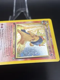 Typhlosion 1st Edition 17/111 Pokemon Neo Genesis Holo - Image 3