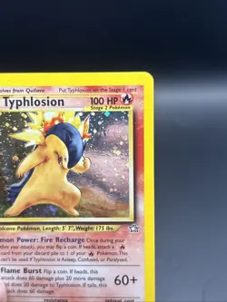 Typhlosion 1st Edition 17/111 Pokemon Neo Genesis Holo - Image 5