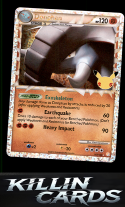 Donphan (Prime) 107/123 Pokemon Classic Collection Celebrations: Classic Collect - Image 1