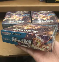 Pokemon Ruler of the Black Flame Booster Box sv3 Japanese Brand New Sealed 4521329331386 - Image 4