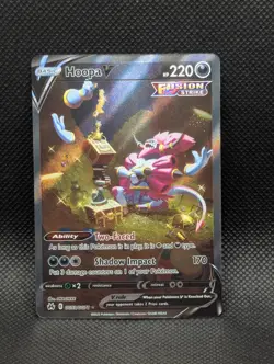 Hoopa V GG53/GG70 Crown Zenith Galarian Gallery Ultra Rare Holo Pokemon TCG SWSH - Image 1