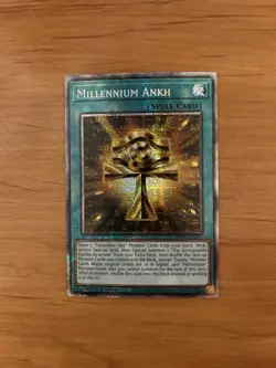 Millennium Ankh MP25-EN011 - Yugioh 2025 Mega-Pack Starlight Rare - 1st Ed - NM - Image 1