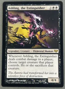 Ashling, the Extinguisher Eventide NM MTG - Image 1