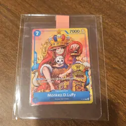 Monkey.D.Luffy (2nd Anniversary Stamped Promo) P-043 - One Piece TCG - English - Image 1