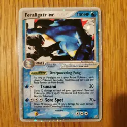 Pokemon TCG Feraligatr EX Holo Rare Card 103/115 Unseen Forces - Image 1