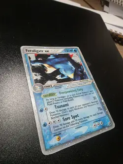 Pokemon TCG Feraligatr EX Holo Rare Card 103/115 Unseen Forces - Image 1