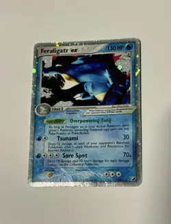 Pokemon TCG Feraligatr EX Holo Rare Card 103/115 Unseen Forces 🔥 - Image 1