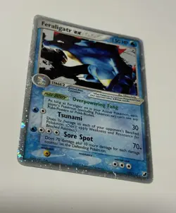Pokemon TCG Feraligatr EX Holo Rare Card 103/115 Unseen Forces 🔥 - Image 2
