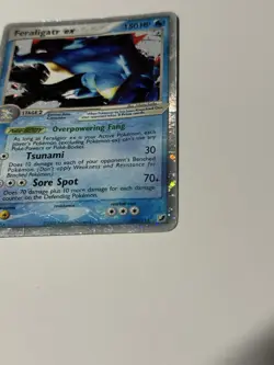Pokemon TCG Feraligatr EX Holo Rare Card 103/115 Unseen Forces 🔥 - Image 3