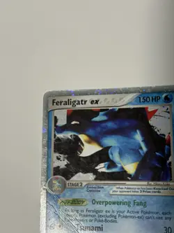 Pokemon TCG Feraligatr EX Holo Rare Card 103/115 Unseen Forces 🔥 - Image 5