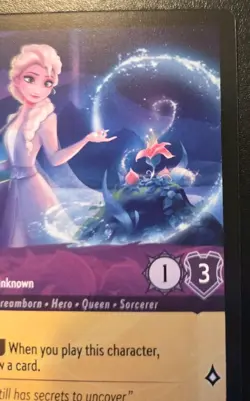 Elsa - Exploring The Unknown 45/204 Common Whispers In The Well Disney Lorcana - Image 3