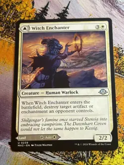 (1x) Witch Enchanter Witch-Blessed Meadow - Modern Horizons 3 - NM - MTG - Image 1