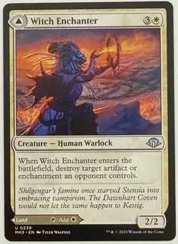Witch Enchanter Witch-Blessed Meadow ~ Modern Horizons 3 ~ NM White Creature - Image 1