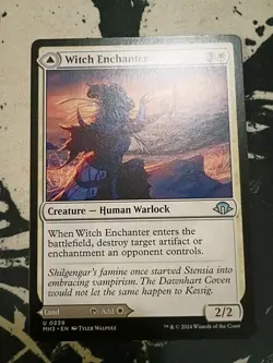 MTG Witch Enchanter Witch Blessed Meadow Modern Horizons 3 NM - Image 1