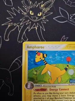 Pokemon Ampharos - 1/115 EX Unseen Forces - Stamped - Reverse Holo - English LP - Image 3