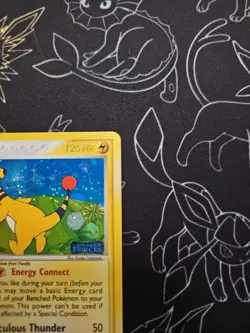 Pokemon Ampharos - 1/115 EX Unseen Forces - Stamped - Reverse Holo - English LP - Image 4