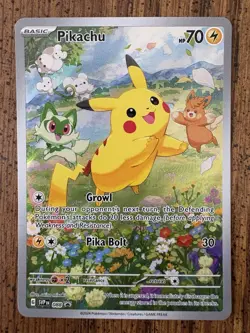 Pikachu SVP 088 Paldea Adventure Chest Black Star Promo - Image 1