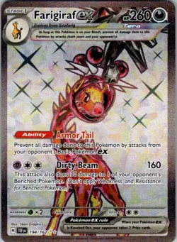 Farigiraf ex - Ultra Rare SV05: Temporal Forces 194/162 NM - Image 1