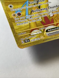 Raging Bolt ex 218/162 - SV05: Temporal Forces Holo (NM) - Image 2