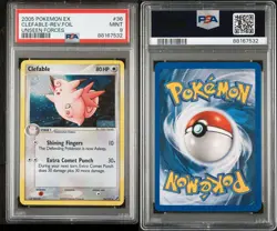 Clefable 36/115 - PSA 9 - Unseen Forces - Pokemon Card - Image 1