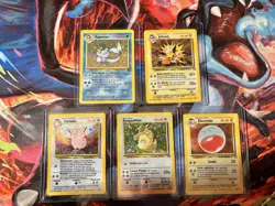 Pokemon Jungle Holo Card Lot - Image 1