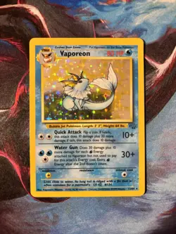 Pokemon Jungle Holo Card Lot - Image 2