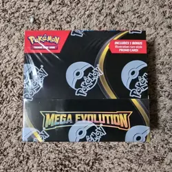Pokemon Mega Evolution Enhanced Box SEALED + Bonus Illustration Rare Promo Card - Image 1