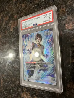 Vegito FB02-061 Alternate Art Foil Dragon Ball Super Card Game | PSA 10 - Image 2