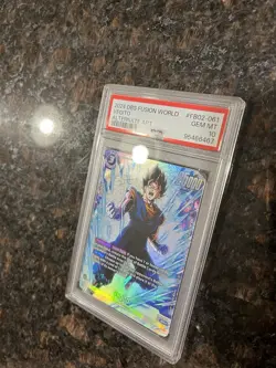 Vegito FB02-061 Alternate Art Foil Dragon Ball Super Card Game | PSA 10 - Image 5