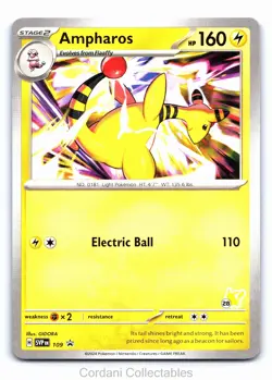 Ampharos SVP109 - SV Black Star Promo - Pokemon Card - Near Mint - Image 1