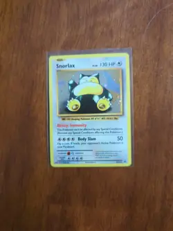 Pokemon TCG Snorlax 1st Edition Jungle Set 27/64 Near Mint - Image 1