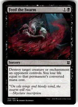 Feed the Swarm Zendikar Rising Regular MTG - Image 1