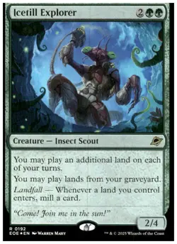 Edge of Eternities #192 Icetill Explorer Foil - Image 1