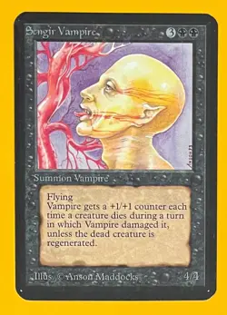 MTG SENGIR VAMPIRE Alpha (OldManMTG 012-346) - Image 1