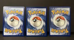 Bulbasaur Charmander Squirtle Pokemon Cards Cosmos Promo Set 046 047 048 NM 151 - Image 2