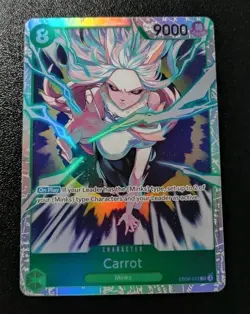 One Piece CCG Carrot The Azure Seas Seven SR Foil EB04-013 NM - Image 1