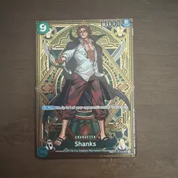 One Piece TCG Shanks (SP) ST16-004 A Fist of Divine Speed Foil OP11 - Image 1
