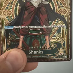 One Piece TCG Shanks (SP) ST16-004 A Fist of Divine Speed Foil OP11 - Image 4