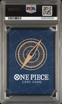 2022 ONE PIECE JPN OP02-PARAMOUNT WAR MANGA ALTERNATE ART PORTGAS D. ACE PSA 10 - Image 2