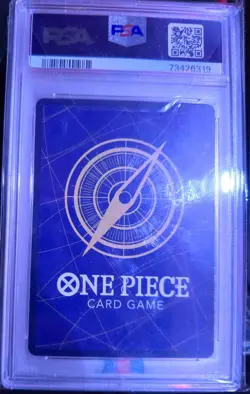 PSA 10 ONE PIECE English Card Game Portgas D. Ace Manga Alternate Art OP02-013 - Image 2