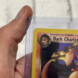Pokemon Dark Charizard 21/82 Non-Holo Rare Unlimited Card LP Vintage Pokemon TCG - Image 3