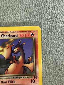Dark Charizard-21/82-NON-HOLO-Pokemon Team Rocket Unlimited Rare Card WOTC MP - Image 4
