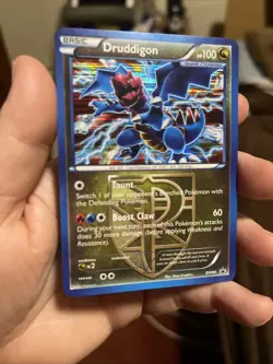 Pokemon TCG Cards Druddigon BW80 Black Star Promo Holo LP - Image 5