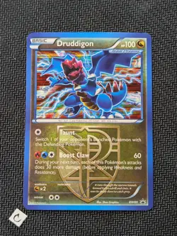 Druddigon BW80 - Black White Black Star Promo Holo Pokemon TCG NM - Image 1