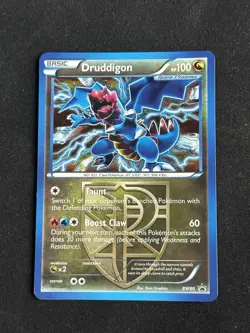 Druddigon - BW80 - Holo - Black Star Promo - LP - Pokemon Card - Image 1