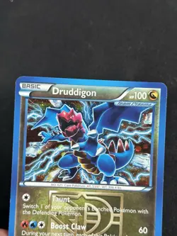 Druddigon - BW80 - Holo - Black Star Promo - LP - Pokemon Card - Image 2